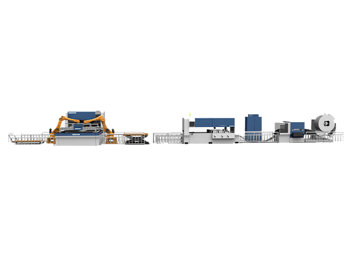 Système de production de feuille de bobine