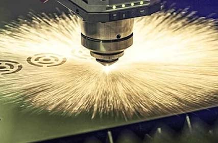 Cutter laser pour l'acier inoxydable
