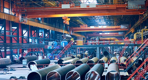 Machine laser dans l'acier structurel