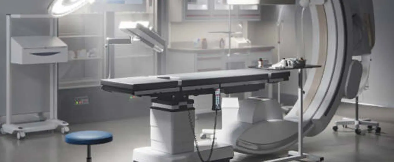 Machine laser dans l'instrument médical