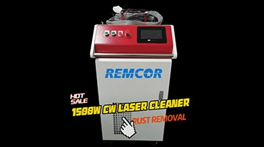 Machine de nettoyage laser Remcor Technology 1500w CW