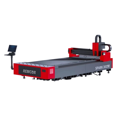 Machine de découpe laser à table unique économique de type ouvert Spark E 1500W -3000W